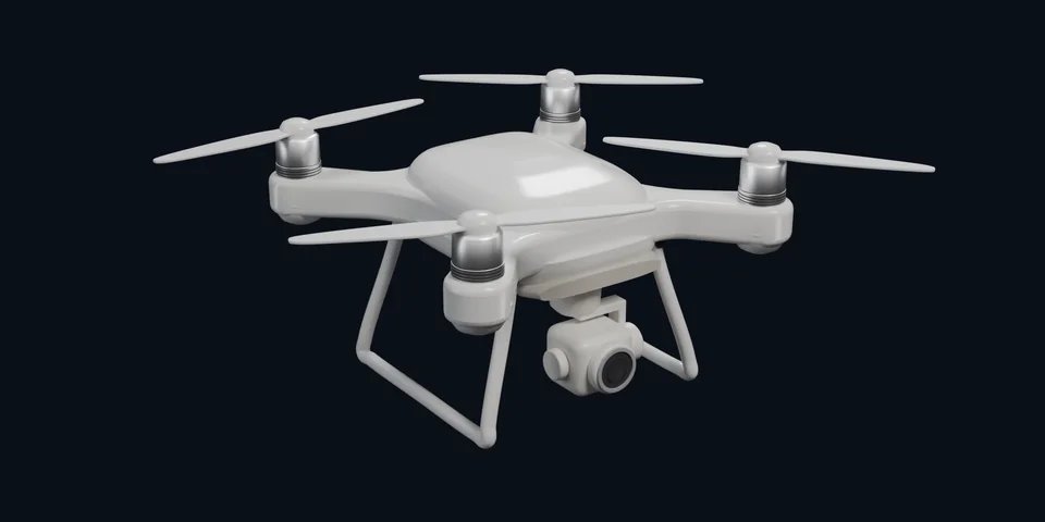 The VIREO S1 quadcopter, assembled
