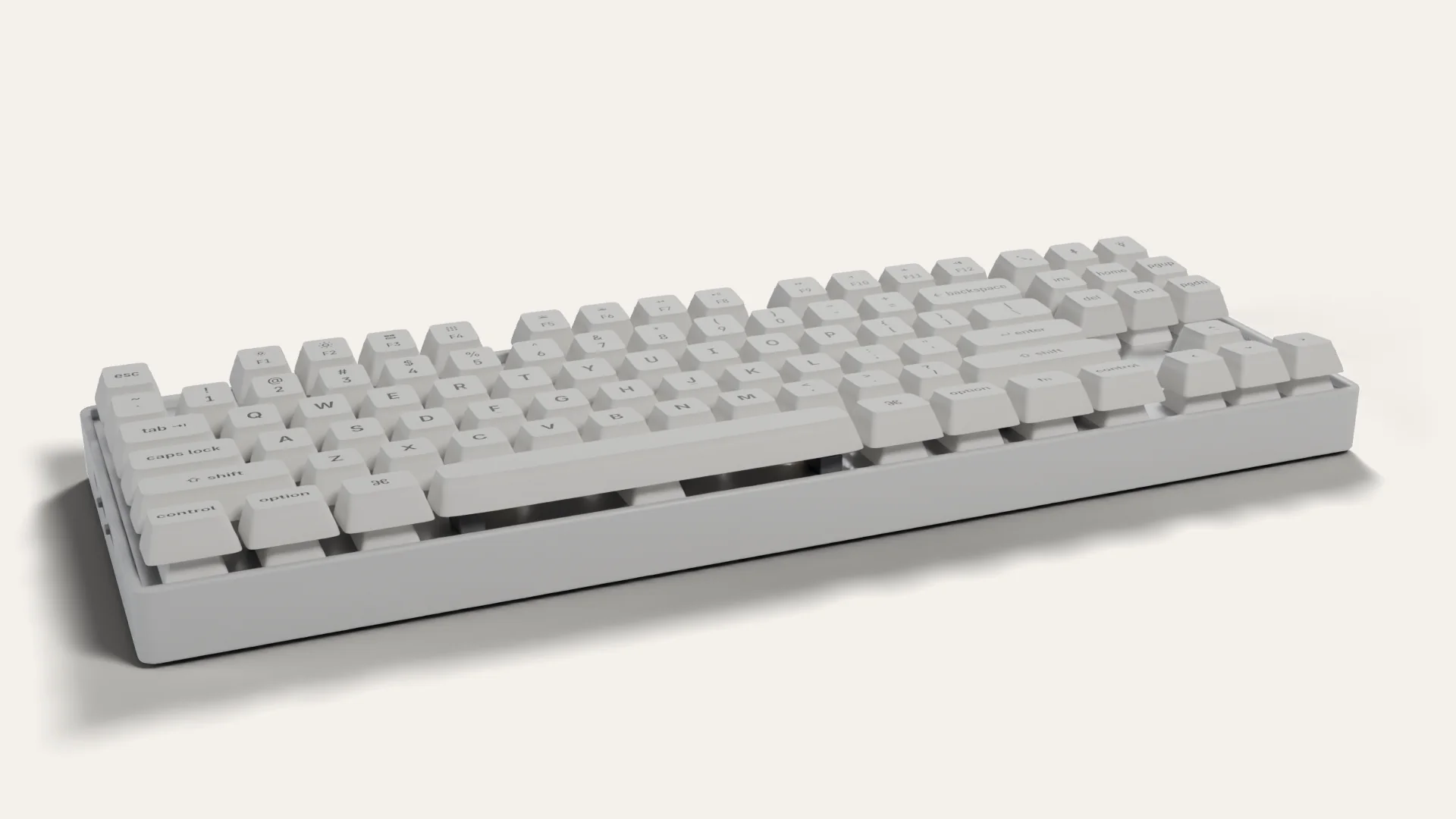 The T-01, assembled